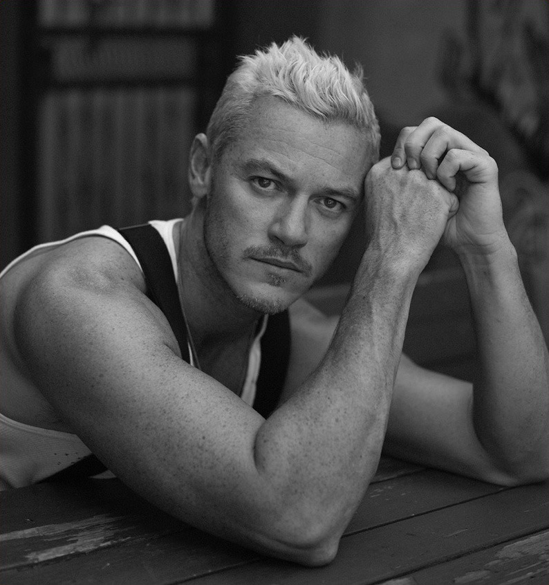 revorish:  INTERVIEW  Luke Evans by  Thomas Whiteside with styling from David Casavant