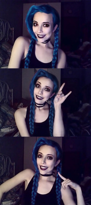 yep-that-tasted-purple:  Jinx League of Legends