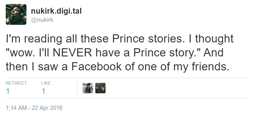 dynastylnoire:  nukirk:  So, I was reading Prince stories from celebrities. The more