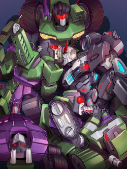 qweety:  thebuggu:  larrydraws:  Commission for jetandsilver and siderealv  thank you so much! Devastator love pile was an awesome challenge!  WHoA  thank baby j an d the father 