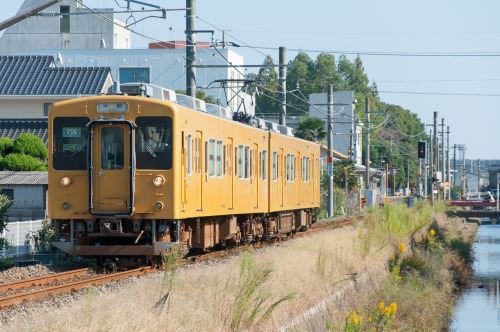 Local train.Between Kotoshiba and Ube-Shinkawa on Ube Line.