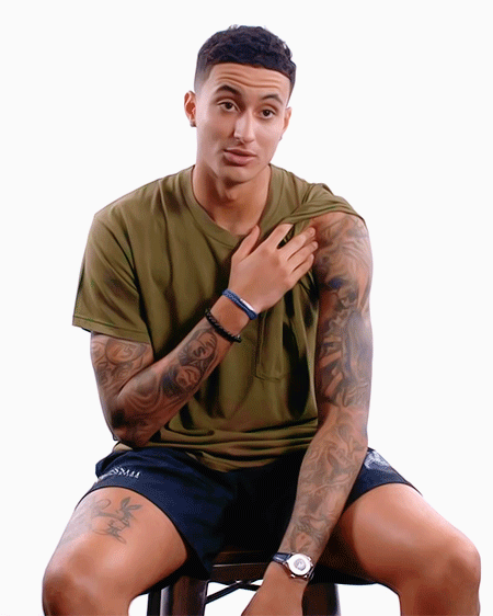 codybelllinger:Kyle Kuzma Breaks Down His Tattoos | GQ