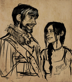 succulentthighs:  Baby Hawke and daddy Malcolm,