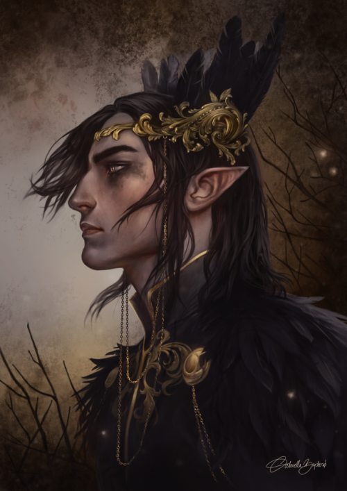 moonlit-sketches:Here’s Killian painted as close and realistic as I can see in my head. I’ve been wo