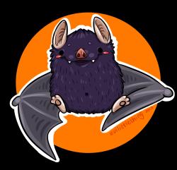 evillittlething:  i doodled a cute squishy bat because i want it to be halloweenand i know most of my followers like bats c: 