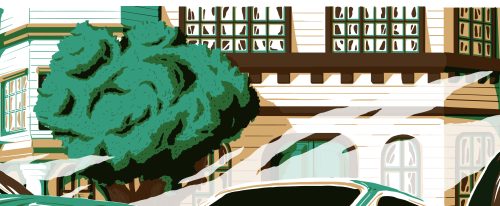 gauthiercolin:  Poster for the film Bullitt ( 110x40cm )