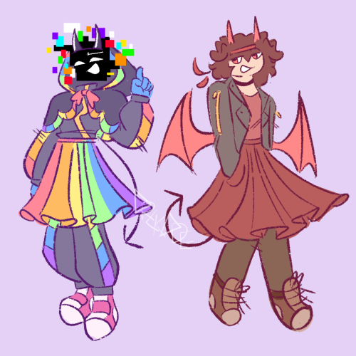 I Think Incomprehensible Rainbow Creature And Puppy From Hell Should Be Besties