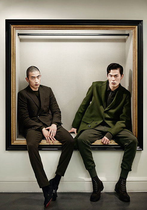 koreanmodel:Kim Won Jung and Park Sung Jin for Style Chosun Oct 2014 by Zo Sun Hi