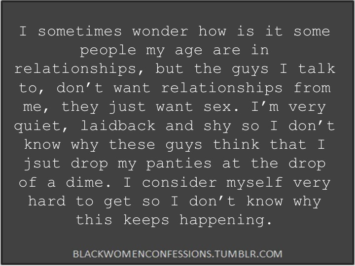 Black Women Confessions