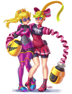 kikinodrawings:Peach and Ribbon Girl!