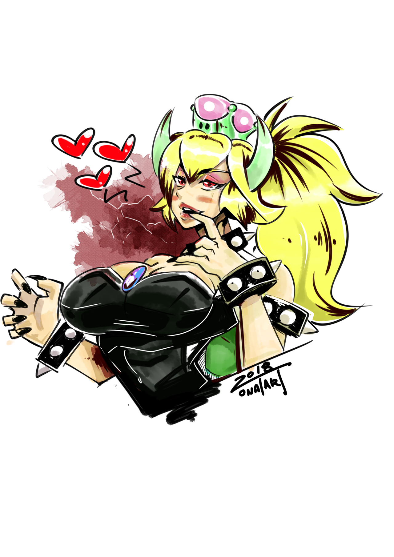 nat2art:there will be a swap coming, here’s more of bowsette. &lt; |D’‘‘‘‘‘