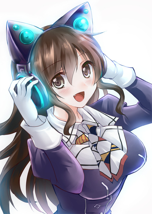 I got new headphones, Master! Do you like them?