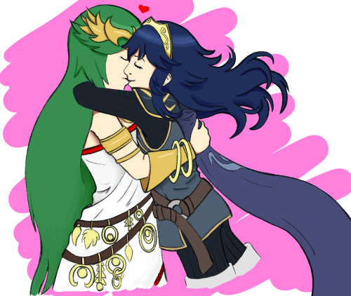 mahdotsuki:i’ve become palucina shipping trash i’m so sorry(Lucina’s totally the feudal lord and Pal