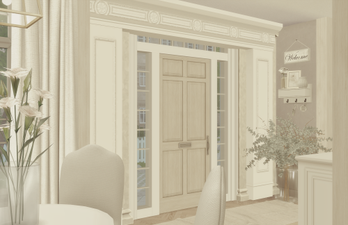Modern Farmhouse Entry, Dining & Kitchen FindsThank you to all CC creators: @leosims4cc @peacema