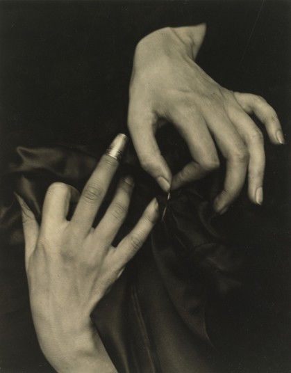Hands of Georgia O’Keeffe by Alfred Stieglitz