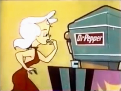 Stills from 1950s drive-in intermission bumpers. We didn’t have them in Holland, but I was sort of f