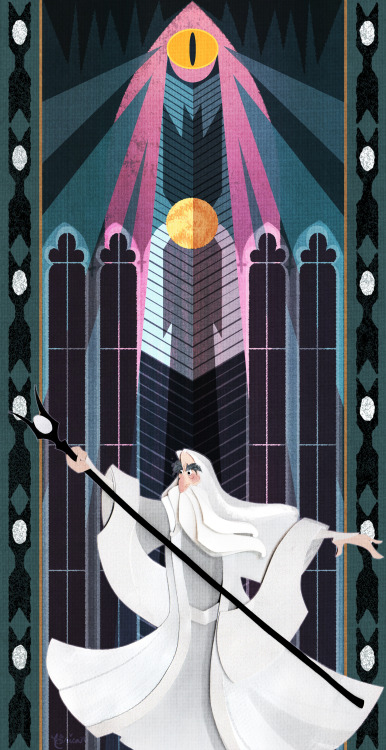 nathsketch:Some of my tapestry-like LOTR artworks from 2018-2020! I know you’ve already seen them be