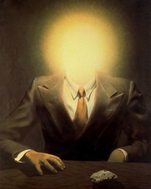 The Pleasure Principle (Portrait of Edward James) via Rene Magritte Size: 63.5x79 cm Medium: oil, ca