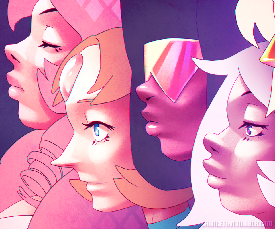 orangetavi:  Gems of Steven UniverseFinally got around to drawing something for Steven