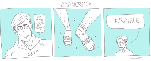 shingekinokitty:  so. stereobone, goddamnchou, and I had a convo on twitter the other day about how Erwin clearly has too much power because he is capable of being both a Dad and a Daddy at the same time. I broke it down for you guys. 