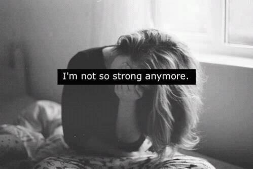 I cut myself in the night