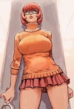 captionedgoddess: Wow! When did Velma become a Goddess.. and did anyone tell Shaggy