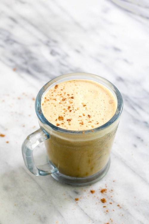 Caramel Pumpkin Spice Latte Get the recipe