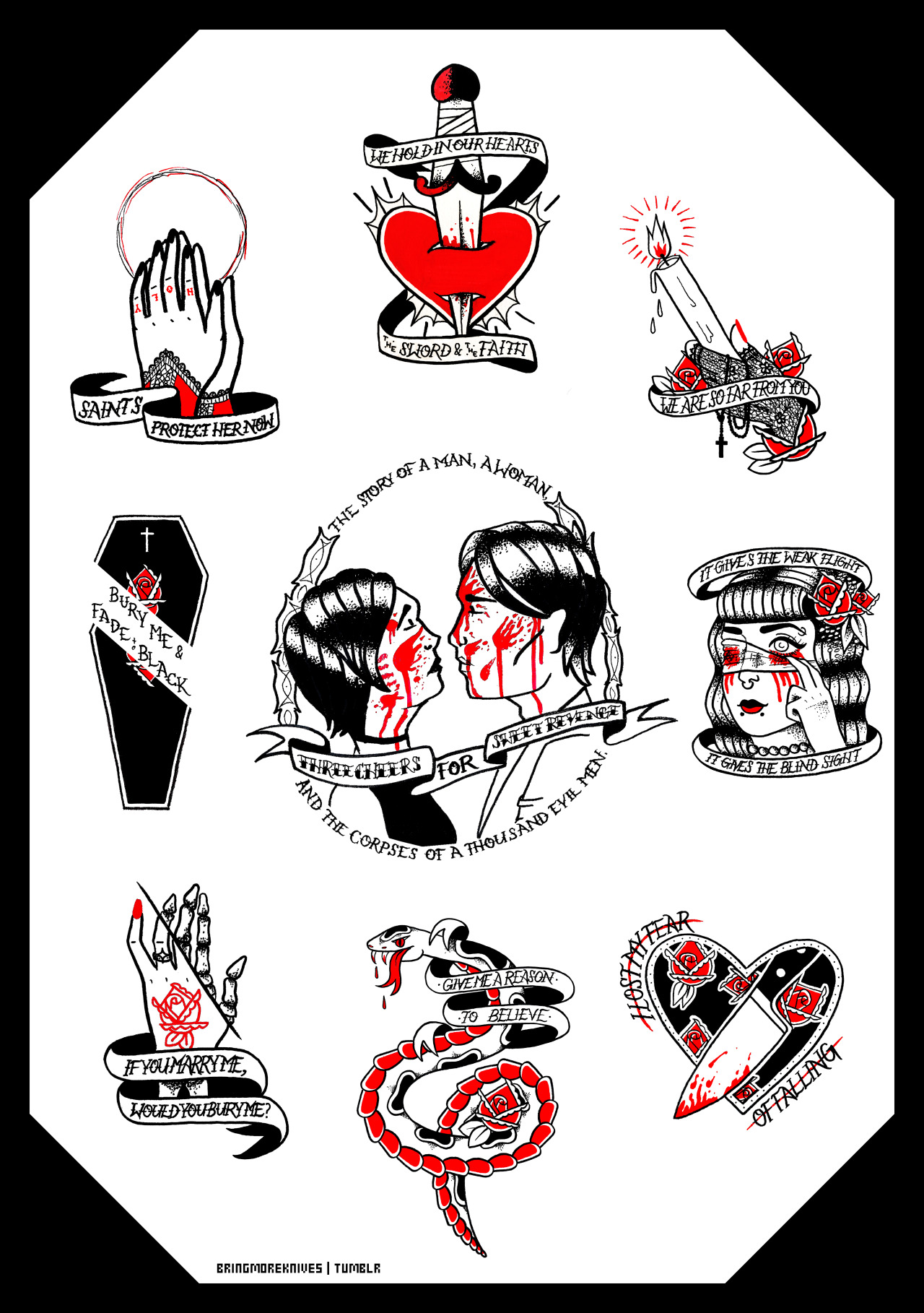 manda  on Twitter full tattoo flash for each my chemical romance album   httpstcoLdAqBUux4U  Twitter