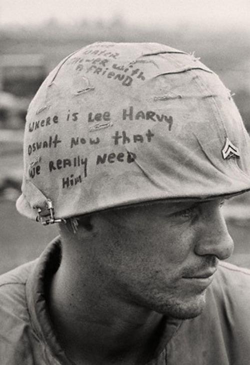 Inspired by the previous post, a Vietnam soldier in 1967. Check this blog!