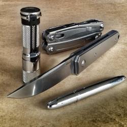 gunsknivesgear:  Clockwise - Write, Cut, Light and Fix.Simple tools for basic, everyday actions. The accessories of a man ready for the challenges of each day.    