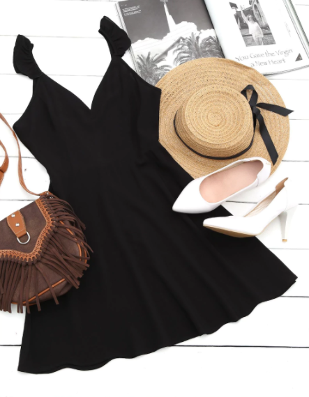 lolas-couture:  Get this ruffle dress here &gt;&gt;  Coupon Code:ZAFULLOVE66(10%off)   I wan