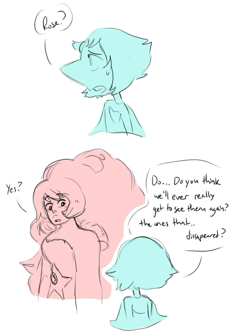 tryingmomentarily:  thinking about rose and corrupted/broken gems 