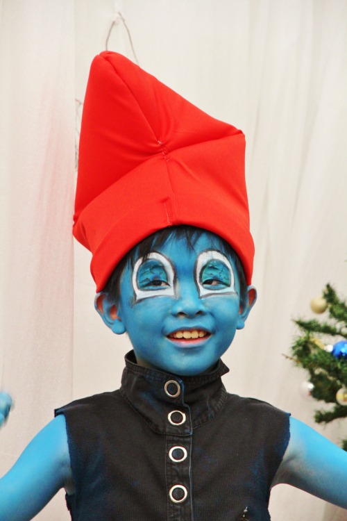 A Smurfy Christmas by Ivy’s Make Up and Beauty Academy