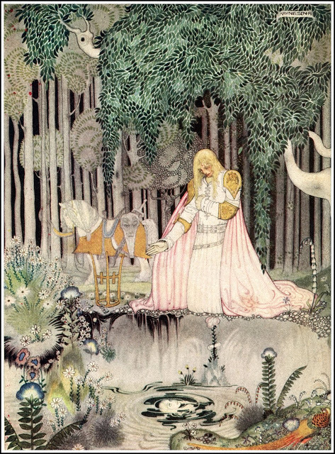 alifeoffairytales:  cizgilimasallar:  East of the Sun and West of the Moon by Kay Nielsen 