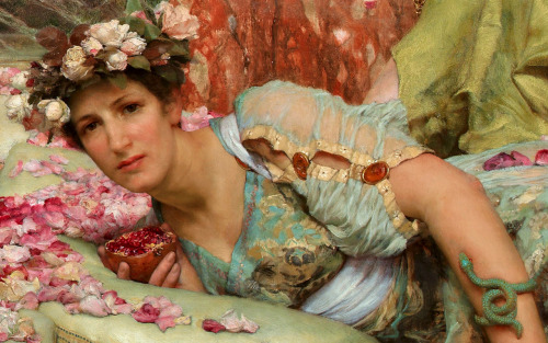 letheane: Sir Lawrence Alma-Tadema, ‘The Roses of Heliogabalus’ (&amp; Details)