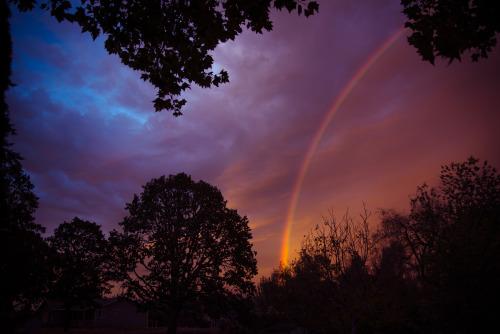 Porn timberphoto:  neon sky // rainbow sunrise photos