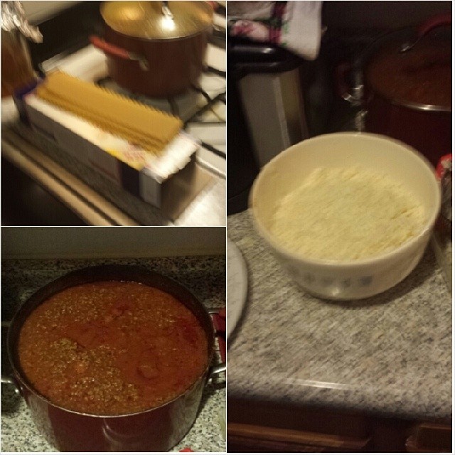 Lasagna time