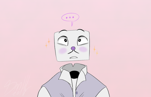 mrpinkdice:lynxheartart:I found this laying in my folders and decided to finish it ¯\_(ツ)_/¯Bitch wh