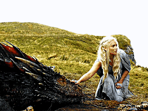 DAENERYS TARGARYEN And DROGON Game Of Thrones (2011-2019) 5.10