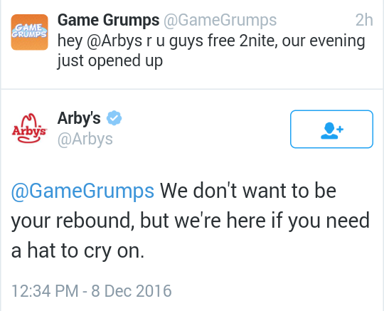 grumpquoteoftheday: this drama between arin &amp; wendy is really heating up
