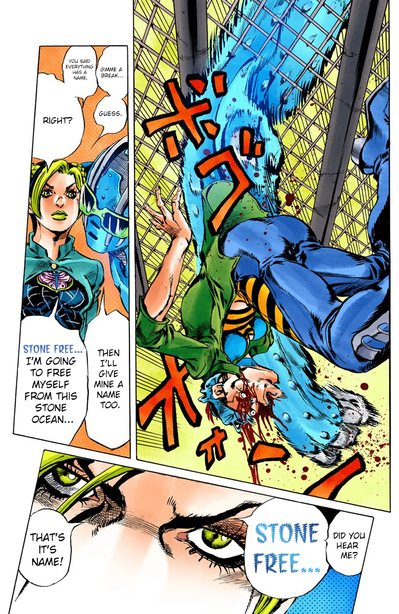 Fixing the final panel of Stone Ocean : r/StardustCrusaders