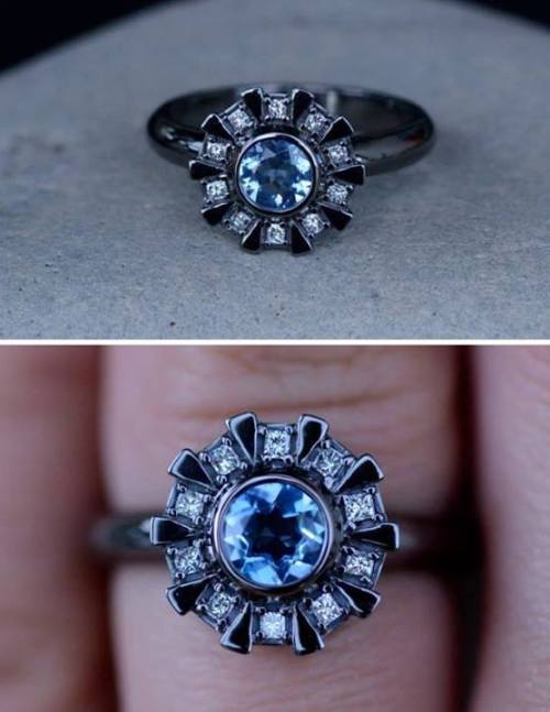 hannibalscock:kil0byte:Arc reactor engagement ring.YOU’D HAVE MY HEART FOREVER IF THIS WAS WHAT YOU 