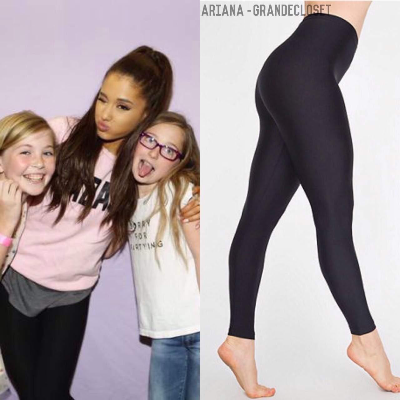 Ariana's Closet — Ariana posed with fans at her meet & greet in San