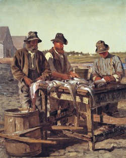 “Cleaning Fish” Author: John George Brown