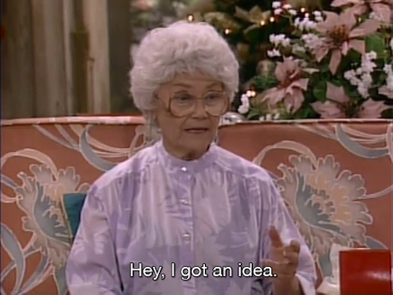 retropopcult:The Golden Girls, “Have Yourself