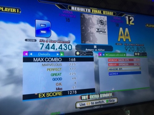 Signature move: scoring a solid B on DDR 18&rsquo;s