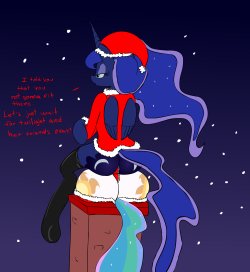 zevponyart:  Merry christmas ;P  hehe &lt;333