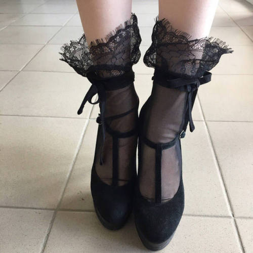 Lace socks //katringloss