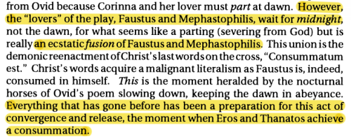 why are we here? just to be inordinately pleased? every day i am pleasantly reminded that faustus an