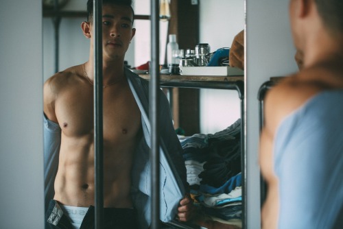 melaninmuscle:  Huy Nguyen aka Luffy Piece photographed by Tam Bui From the album “Erotika”